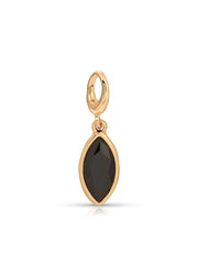 Black Crystal Charm