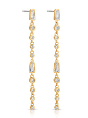 Crystal Linear Earrings