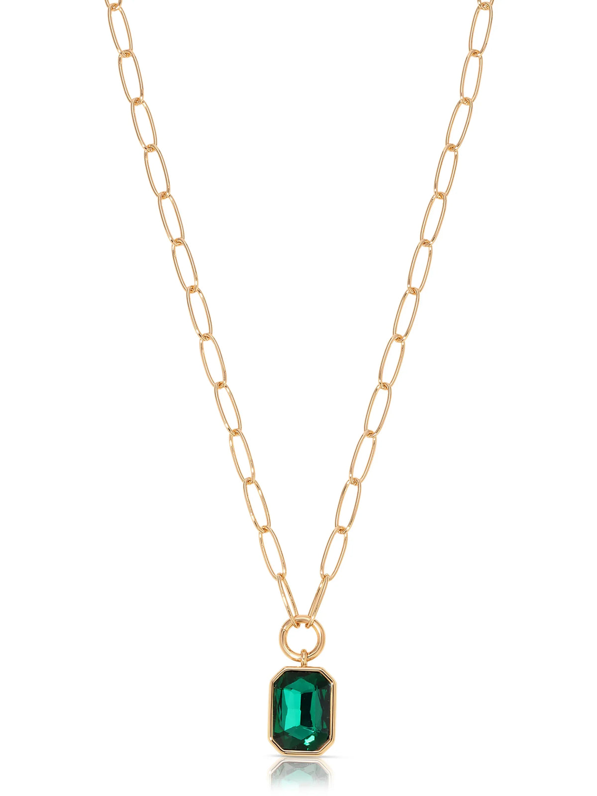 Deco Pendant Necklace
