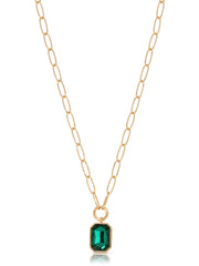 Deco Pendant Necklace