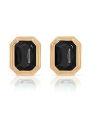 Emerald Deco Earrings